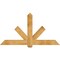 Ekena Millwork Kennewick Rough Sawn Timber Gable Bracket, Western Red Cedar, 72"W x 39"H x 4"D x 6"F, 13/12 Pitch GBW072X39X0406KEN00RWR - alternate 1